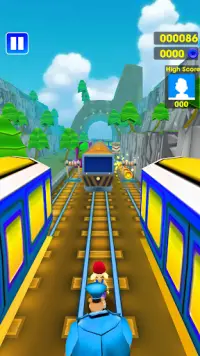 Subway Runner - The Train Run Challenge Screen Shot 1
