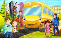 Bus Story for Kids 4-6 years Screen Shot 0