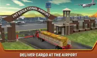 Cargo Plane Airport Truck Screen Shot 2