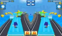 Subway 3D Sonic adventure Rush Game Screen Shot 0