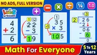 Math Games: Math for Kids Screen Shot 0