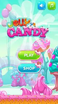 Jelly Super Adventure : Jelly vs Candy Screen Shot 1