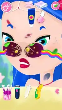 Princess Nose Doctor Fun Game Screen Shot 7