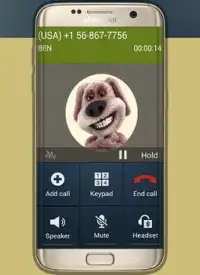 Call From Talking Dog Ben Prank Screen Shot 2