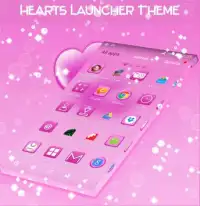 Hearts Launcher Theme Screen Shot 3
