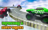 Grand Monster Truck Race : Impossible Tricky Stunt Screen Shot 11