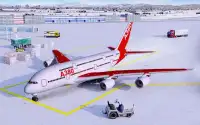 Snow Cargo Jet Landing 3D Screen Shot 5