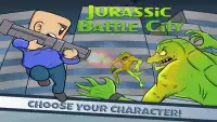 Jurassic Dinosaur Battle City Screen Shot 3