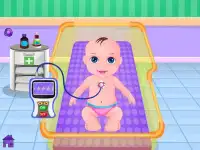 Klinik baru lahir bayi game Screen Shot 1