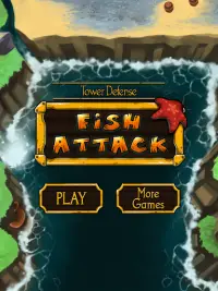 Tower defense : Fish attack Screen Shot 14