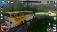 オフロード バス 運転: 3D ゲーム Screen Shot 2