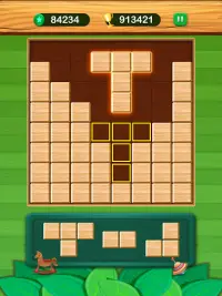 Wooden Block Puzzle Free - Wood Cube Puzzle Game Screen Shot 8