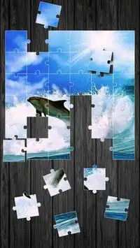 돌고래 직소 퍼즐 게임 Screen Shot 2