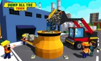City Garbage Truck Drive Simulator Screen Shot 0
