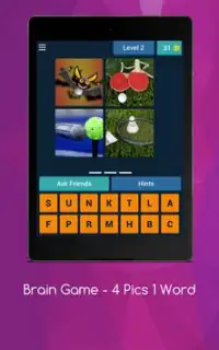 Brain Game - 4 Pics 1 Word Screen Shot 15