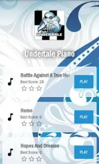 Undertale Piano Tiles Screen Shot 4