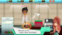 Little Tailor Girl Cashier Shop Cash Register Screen Shot 13