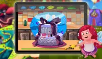 एक केक खाना पकाने के खेल बनाने Screen Shot 11