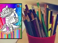 Coloring Sonic 2017 Screen Shot 0
