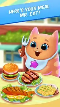 Make food For Cats: Cats GO Kitty City Tycoon Screen Shot 0