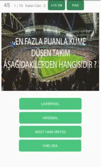 Futbol Bilgi Yarışması 2020 Screen Shot 3