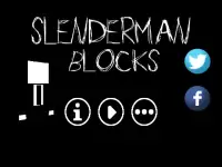 Slender Man Blocks Screen Shot 0