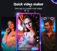 Vibe: Music Video Maker, Effect, No Skill Need Screen Shot 0