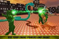Anaconda Snake Hero City Battle Survival Screen Shot 10