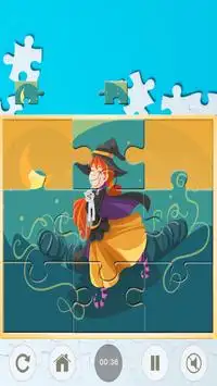 Cartoon Jigsaw Puzzle For Kids Screen Shot 0