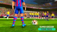 Super Soccer Star 2021-Top Football Soccer Games Screen Shot 0