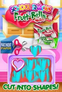 Fruit Roll Candy Maker - School Snacks Sim FREE Screen Shot 2