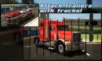 Car Transporter Trailer 3d Sim Screen Shot 2