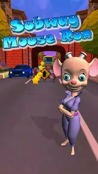 Subway Mouse Run: Endless Running Adventure Screen Shot 0