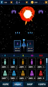 Galaxy Assault Force - Arcade shooting game/shmup Screen Shot 1
