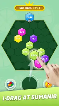 Crazy Hexagon-Kumita ng card ng regalo Screen Shot 3