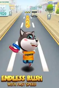 Pet Run : Online Talking Cat Screen Shot 0