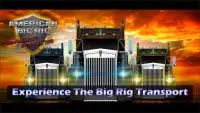 American BigRig Truck Transport Cargo Simulator Screen Shot 0