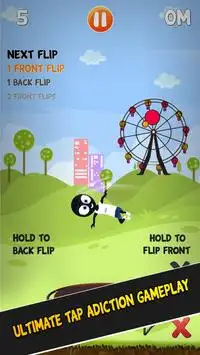 Trampoline Stickman Game:Addictive Endless Jumping Screen Shot 0