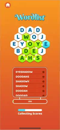 Text Twist Word Contest - Unscramble jumbled words Screen Shot 1