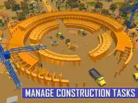 Colosseum Construction: Игры для создания тренажер Screen Shot 6