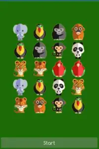 Jungle Memory Game Screen Shot 1