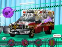 Мыть машину скорой помощи игры Screen Shot 4