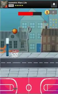 Basketball Bouncy Hoops Screen Shot 1