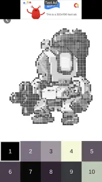 Robot Pixel Art Screen Shot 3