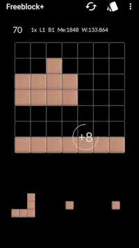 FreeBlock Puzzle Block Game (no Ads) Screen Shot 3