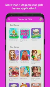 Games for girls: free online Screen Shot 0