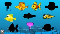 Toddler Puzzle: Fish & Bubbles🐠 Bubble Pop Screen Shot 0
