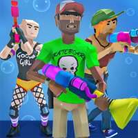 壮大な水鉄砲プールパーティー-新しいシューティングゲーム