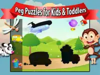 Peg Puzzles for Kids & Toddler Screen Shot 0