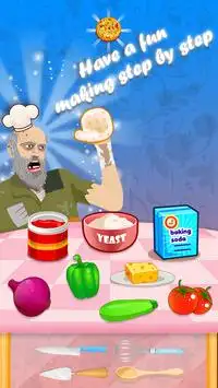 Happy New Wheels Cooking Pizza Screen Shot 0